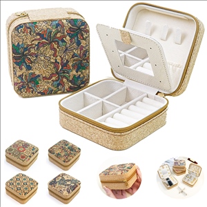 Retro Cork Jewelry Box